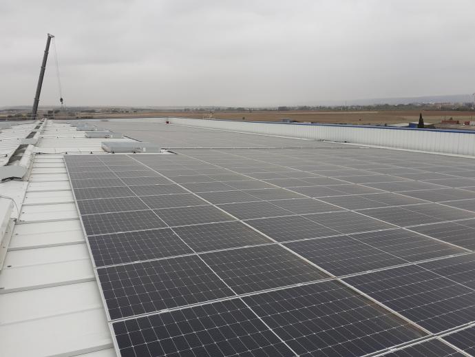 Planta fotovoltaica en STEF