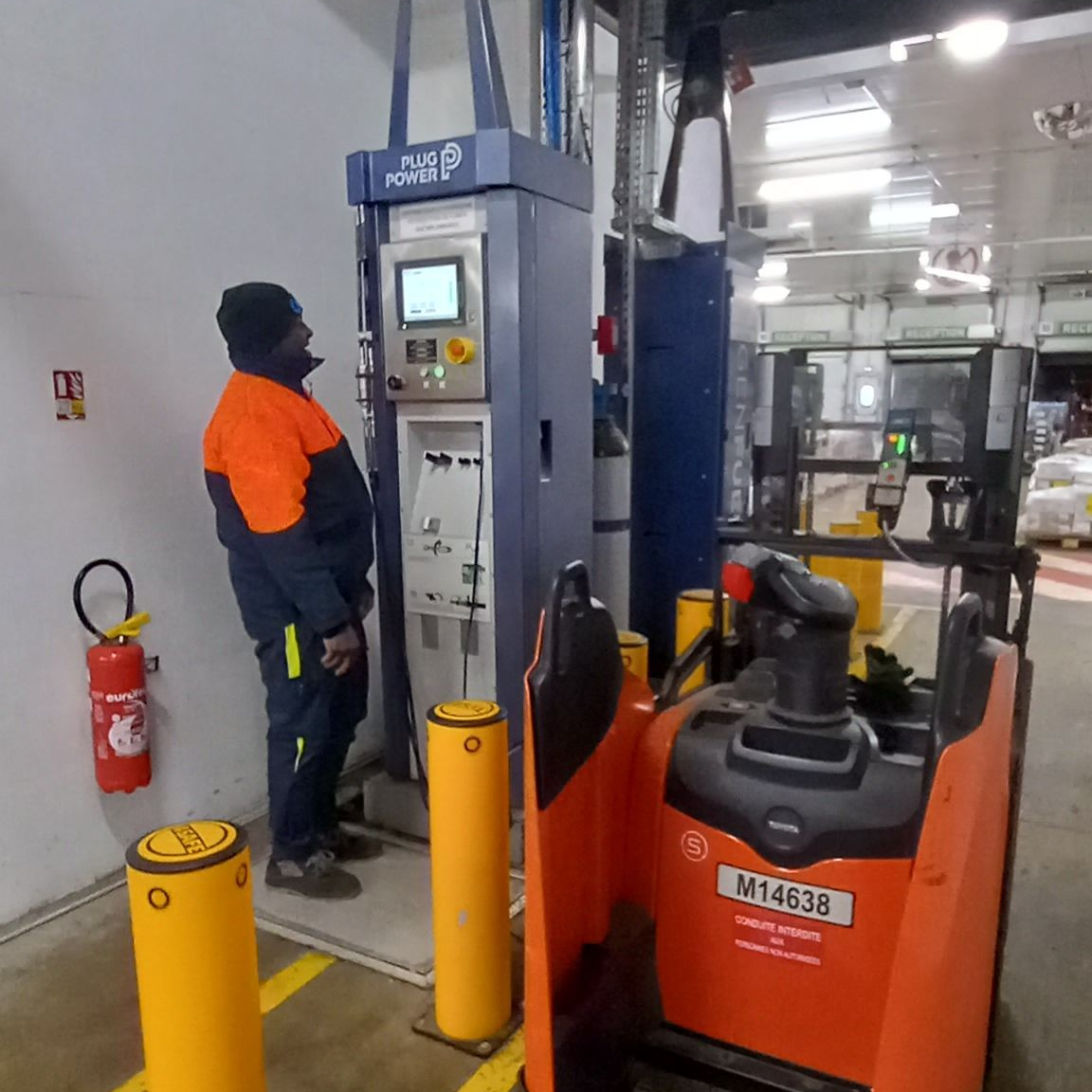 Chariots en recharge