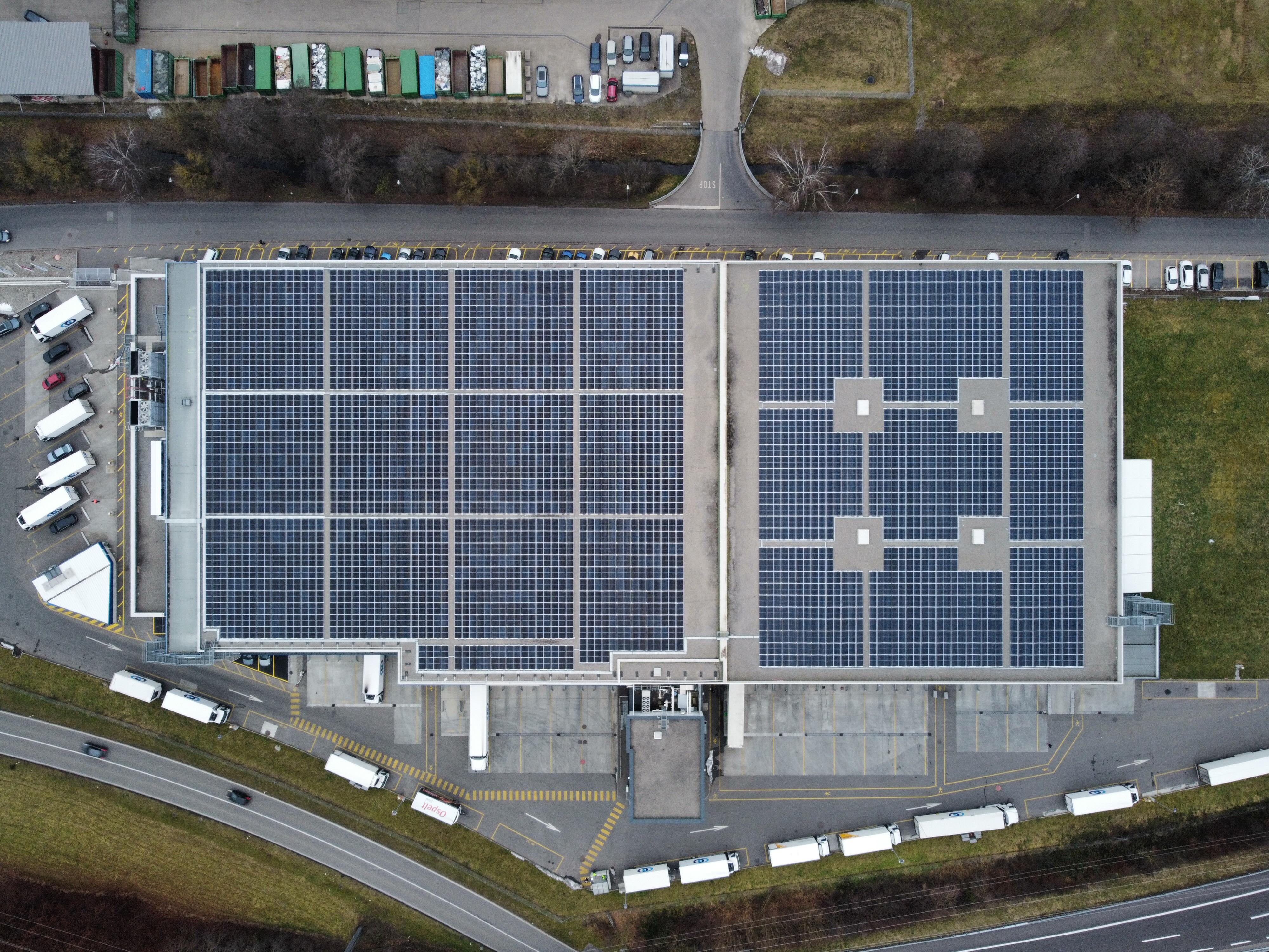 Panneaux solaires en toiture